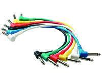 Picture of RockCable RCL30011 Set 15cm angled patch cables (6 PIECES)