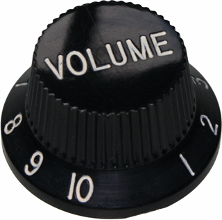 Picture of Pomello per chitarra elettrica VOLUME (nero)