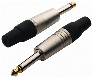 Picture of RCOKCABLE Plug 6,35mm RCL-10002-P Mono
