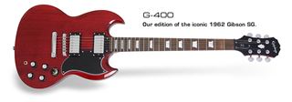 Picture of Chitarra elettrica EPIPHONE G-400 cherry red 
