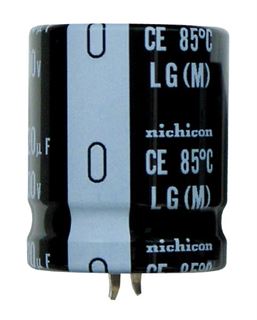Picture of NICHICON LLG Snap-in electrolitic capacitor 2200uF 200V 45x40mm 85°C 