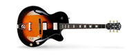 Picture of CORT YORKTOWN TAB W/BAG Tobacco Burst chitarra semiacustica