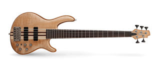 Immagine di CORT ARTISAN A5 PLUS FMMH OPN Open Pore Natural basso elettrico 5 corde