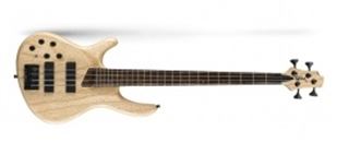 Immagine di CORT ARTISAN B4 PLUS AS LH OPN Open Pore Natural basso elettrico left hand (mancino)