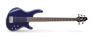 Immagine di CORT ACTION BASS V PLUS BM Blue Metallic basso elettrico 5 corde