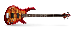 Immagine di CORT ACTION DLX PLUS CRS Cherry Red Sunburst basso elettrico