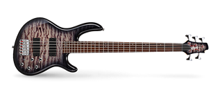 Immagine di CORT ACTION DLX V PLUS FGB Faded Grey Burst basso elettrico 5 corde