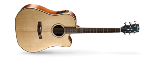 Picture of CORT AS-M4 W/CASE NAT chitarra acustica elettrificata