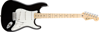 Picture of Chitarra Elettrica FENDER STRATOCASTER STANDARD (MESSICO) MANICO ACERO CORPO NERO