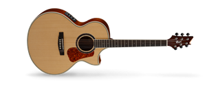Picture of CORT NDX20 NAT Natural Glossy chitarra acustica elettrificata