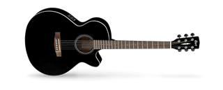 Picture of CORT SFX1F BK Black chitarra acustica elettrificata