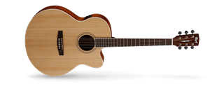 Picture of CORT CJ1F NS Natural Satin chitarra acustica elettrificata