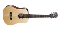 Picture of CORT EARTH MINI F ADIRONDACK W/BAG OP Open Pore chitarra acustica elettrificata 3/4 con borsa