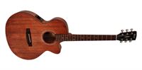 Picture of CORT SFX-MEM W7BAG OP Open Pore chitarra acustica elettrificata con custodia