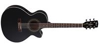 Picture of CORT SFX-ME W/BAG BKS Black Satin chitarra acustica elettrificata con custodia