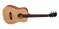 Picture of CORT AD MINI W/BAG OP Open Pore chitarra acustica 3/4 con custodia