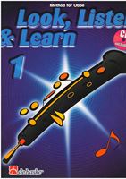 Immagine di LOOK, LISTEN & LEARN - METHOD FOR OBOE VOL.1 + CD - DE HASKE