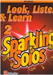 Immagine di LOOK, LISTEN & LEARN - SPARKLING SOLOS FOR SAXOPHONE VOL.2 - DE HASKE