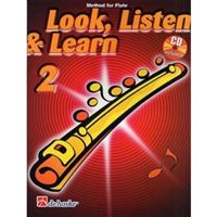 Immagine di LOOK, LISTEN & LEARN - METHOD FOR FLUTE VOL.2 + CD - DE HASKE