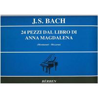 Picture of J.S. BACH - 24 PEZZI DAL LIBRO DI ANNA MAGDALENA - ED. BERBEN