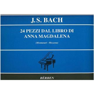 Picture of J.S. BACH - 24 PEZZI DAL LIBRO DI ANNA MAGDALENA - ED. BERBEN