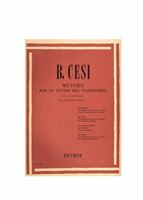 Immagine di B. CESI - METODO PER LO STUDIO DEL PIANOFORTE - ED.RICORDI