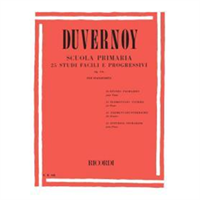 Immagine di DUVERNOY - SCUOLA PRIMARIA 25 STUDI FACILE E PROGRESSIVI OP. 176 - ED. RICORDI