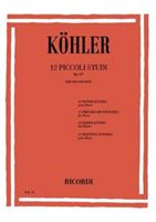 Picture of KOHLER - 12 PICCOLI STUDI OP. 157 - ED. RICORDI