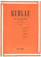 Immagine di KUHLAU - 12 SONATINE OP. 20, 55, 59 - ED. RICORDI