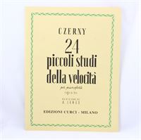 Immagine di CZERNY - 24 PICCOLI STUDI DELLA VELOCITA' OP. 636 - ED. CURCI