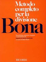 Immagine di BONA - METODO COMPLETO PER LA DIVISIONE - ED. RICORDI