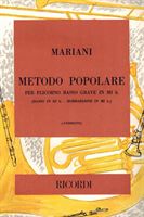 Immagine di MARIANI - METODO POPOLARE PER FLICORNO BASSO GRAVE IN MI b. - BOMBARDONE IN MI b. - ED. RICORDI