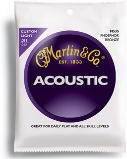 Immagine di MARTIN M535 Custom Light Muta di corde per acustica 