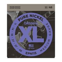 Picture of D'ADDARIO EPN115 Pure Nickel, Blues/Jazz Rock, 11-48