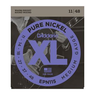 Picture of D'ADDARIO EPN115 Pure Nickel, Blues/Jazz Rock, 11-48