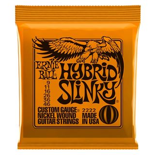 Immagine di ERNIE BALL 2222 Muta di corde per elettrica Hybrid Slinky 09-46