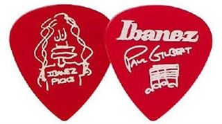 Immagine di IBANEZ Plettro Paul Gilbert (Rosso Vivo)