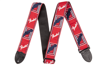 Picture of 0990682000 Fender 2” Monogrammed Strap Red/White/Blue