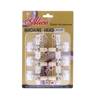 Immagine di Set di meccaniche ALICE AFD-018CP per chitarra classica - argentate 