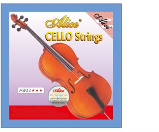 Immagine di Muta di corde per violoncello ALICE A803