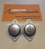 Immagine di NEC 2SB545A + 2SD188A NOS Coppia selezionata NPN + PNP Audio Transistor 70V 5A