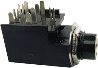 Picture of Presa Jack Stereo ¼" PC Mount for Fender Amps '88 - '99 ORIGINAL PART 0990913000