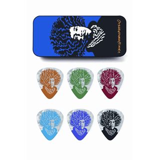 Picture of DUNLOP JVHPT03-M Jimi Hendrix Scatola di latta con 6 plettri