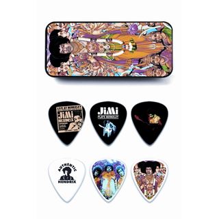 Picture of DUNLOP JH-PT02-M Bold As Love Scatola di latta con 6 plettri