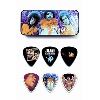 Picture of DUNLOP JH-PT01-M Are you Experienced Scatola di latta con 6 plettri