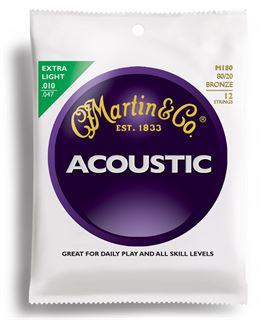 Immagine di MARTIN M180 Extra Light Muta di 12 corde per acustica