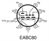 Immagine di EABC80 / 6AK8 / 6T8 / 6T8-A NOS EU/USA Triplo Diodo - Triodo