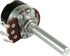 Immagine di ALPHA Potentiometro 24mm Audio 1M asse lungo 40mm con interruttore