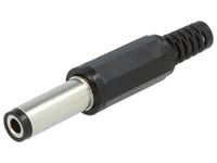Immagine di LUMBERG XNES/J 250 Spinotto di alimentazione dritto 5,5 / 2,5mm lunghezza 14,5mm