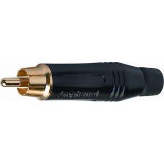 Immagine di AMPHENOL ACPR-BLK Spinotto RCA MADE IN USA Nero